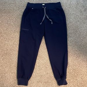 FIGS Navy Jogger Bottoms
